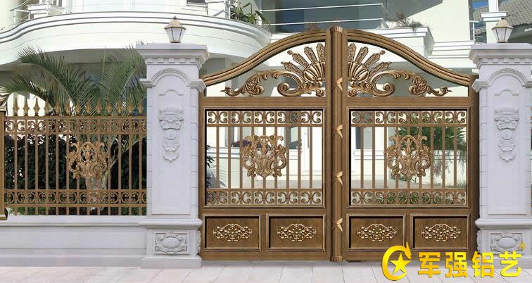 铸铝庭院门